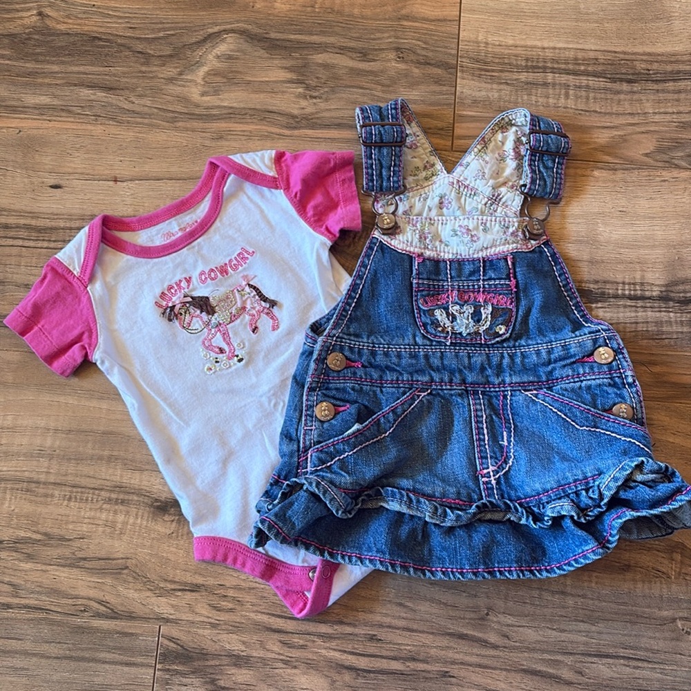 Baby Girls Wrangler Dress Set